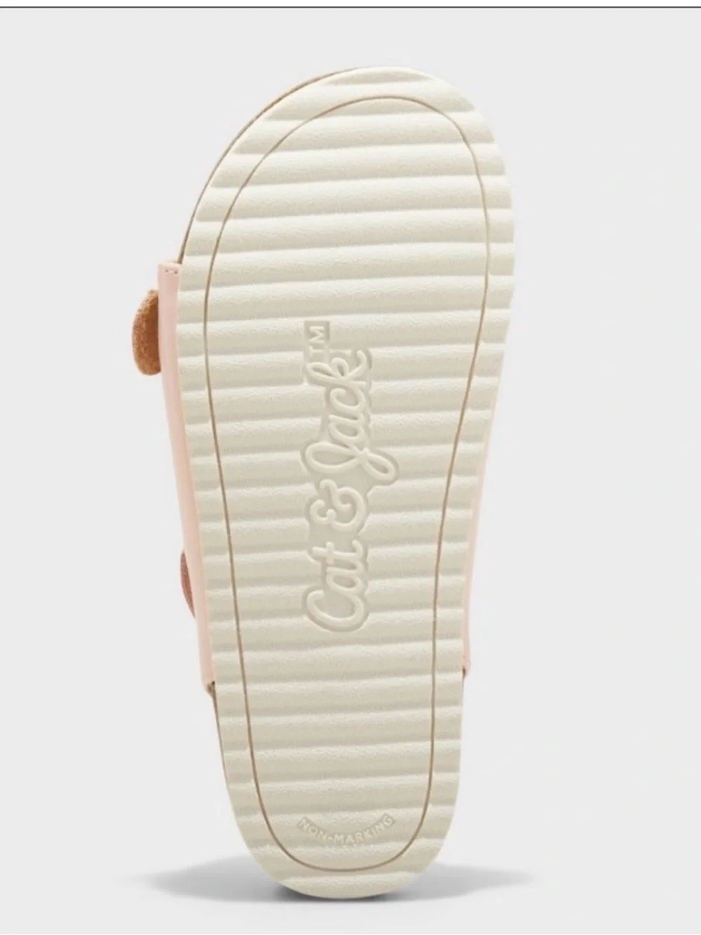 Cat & Jack Girl’s Reagan Footbed Sandals Pink Sz 4‎ (10/12 years old)